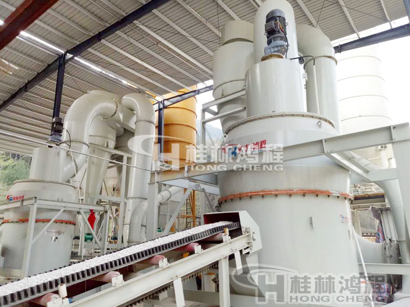 煤矸石雷蒙磨粉機無人車間桂林鴻程 HC1900煤矸石雷蒙磨粉機無人車間桂林鴻程